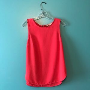 Hot Pink Sleeveless Top